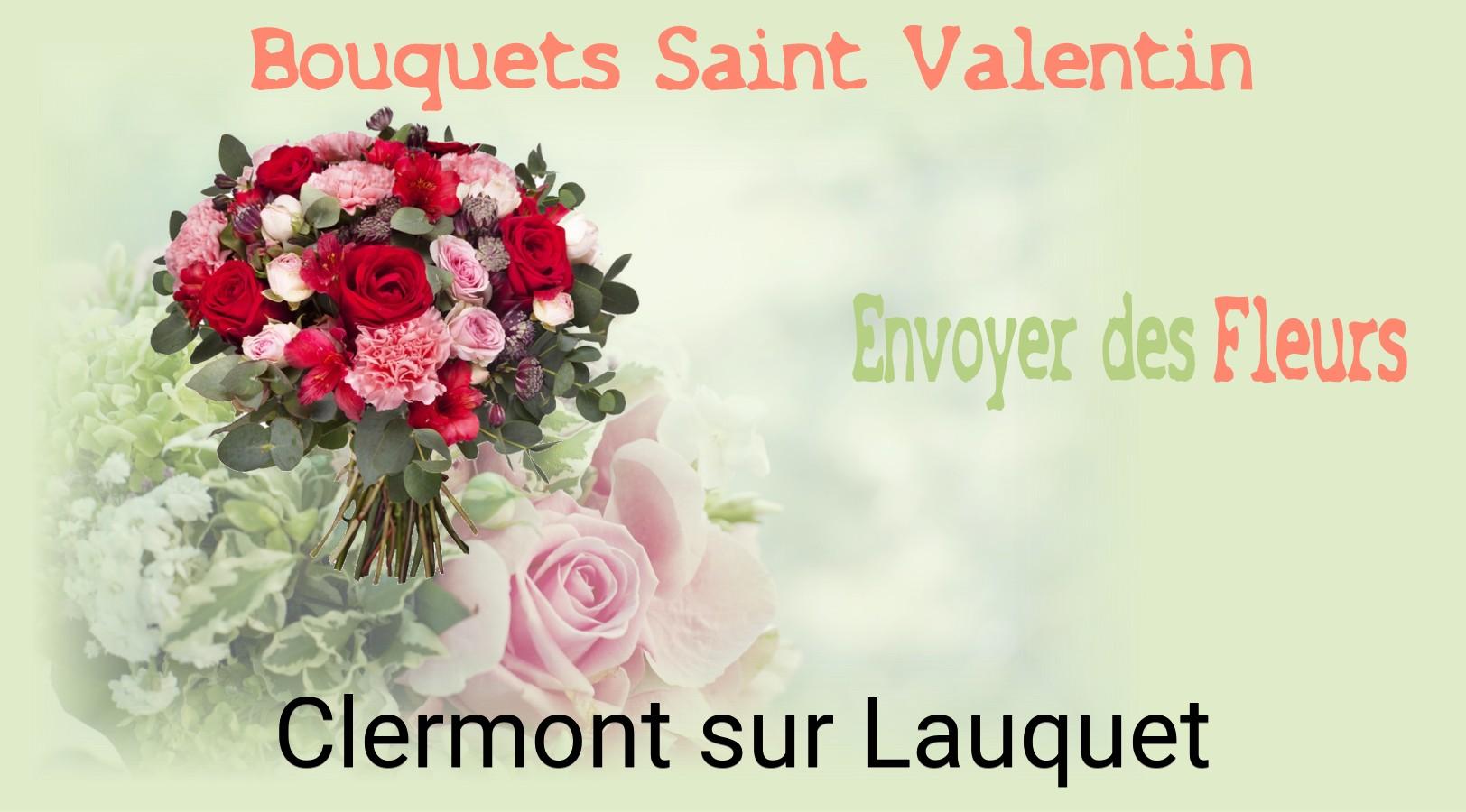 Roses de Saint-Valentin livrées à Clermont-sur-Lauquet